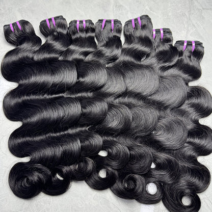Body Wave Bundle Virgin Human Hair Natural Color