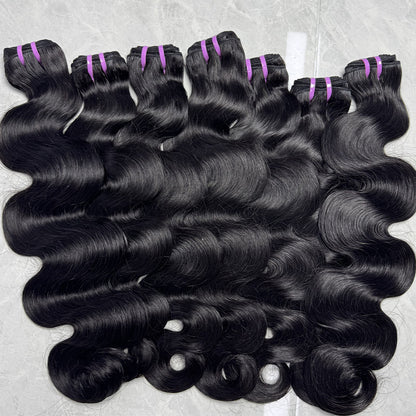 Body Wave Bundle Virgin Human Hair Natural Color