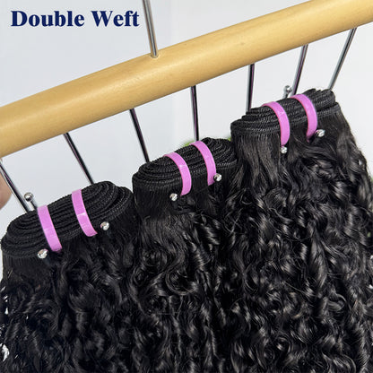 Pixie Curly Bundle Virgin Human Hair Natural Color